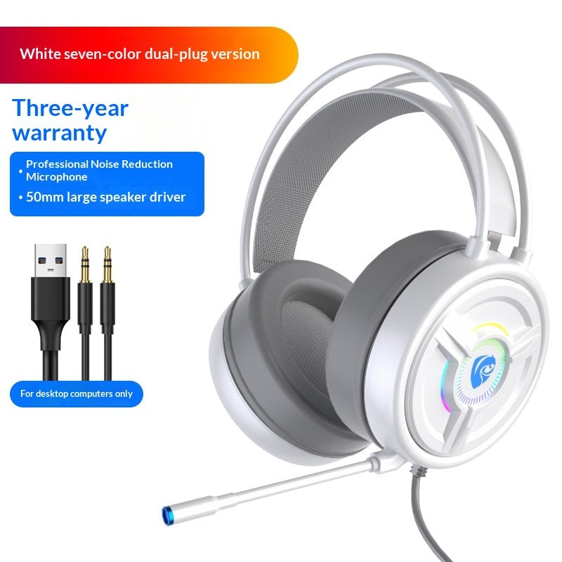 Pink Crystal Gaming Headset Kabelgebunden - Over-Ear für PC & Laptop